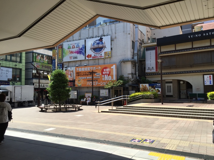 西武池袋線 中村橋駅前