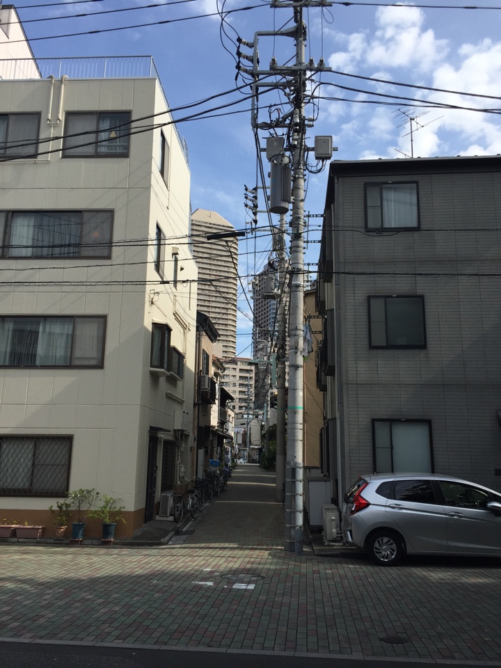 月島周辺住宅街