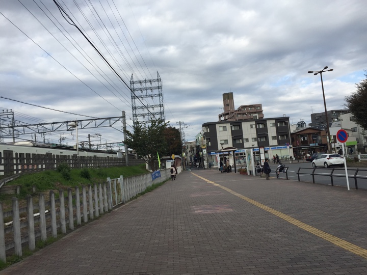 西武多摩川線 多磨駅前