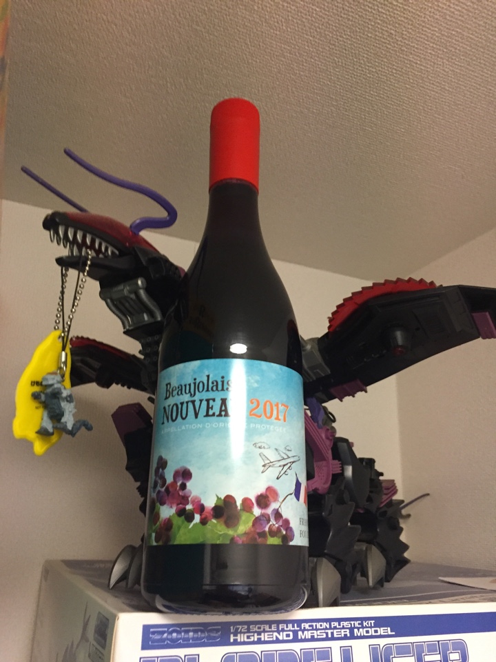 フランスの赤ワインというかヌーボー「François Fouché Beaujolais NOUVEAU（フランソワ・フッシェ ボジョレー・ヌーヴォー）2017」
