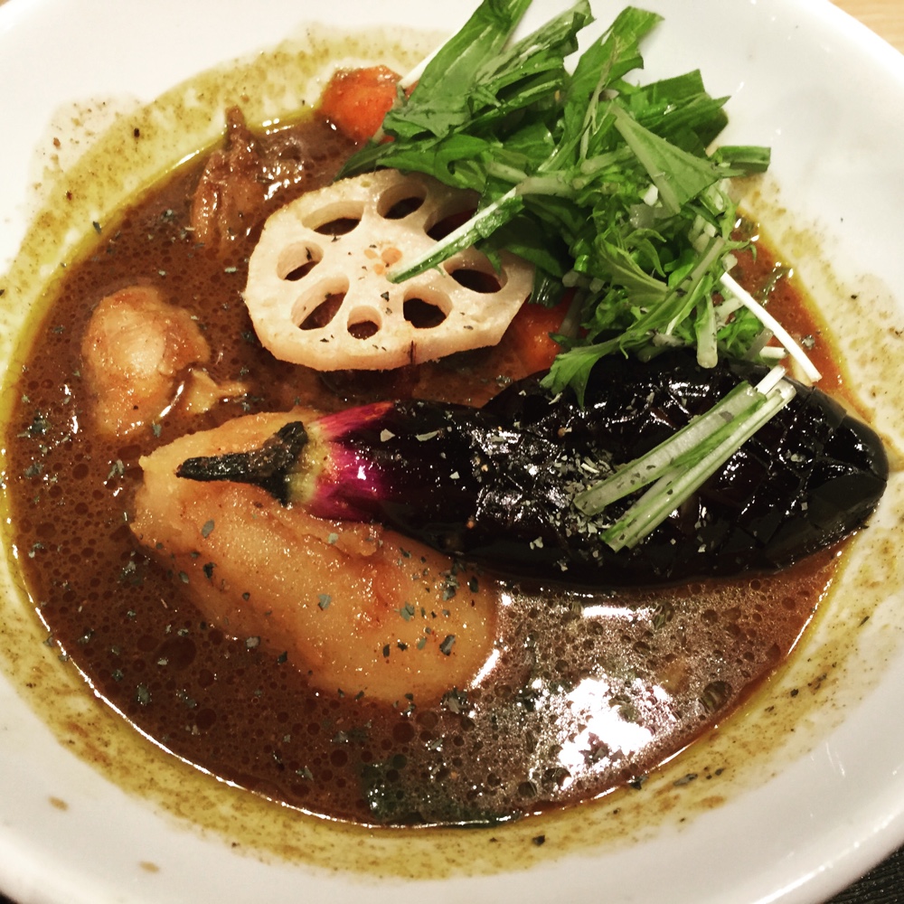 北海道チューボー グランアージュでチキンスープカレー