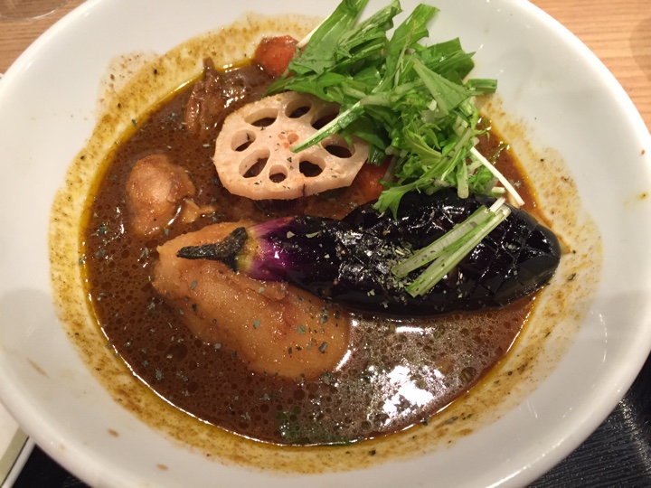北海道チューボー グランアージュでチキンスープカレー
