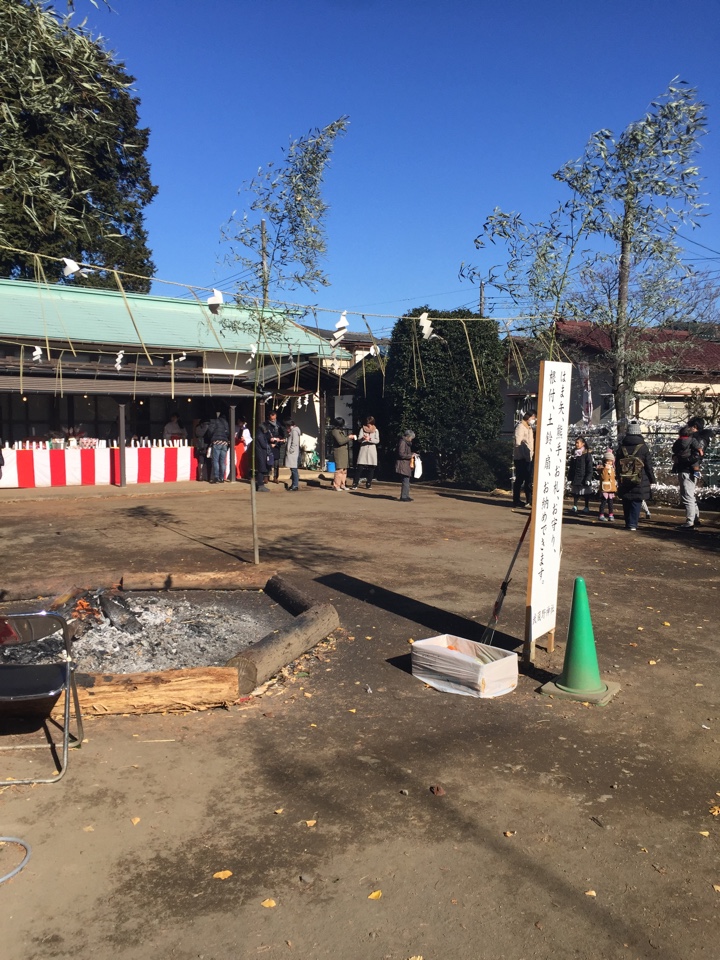 お正月の武蔵野神社