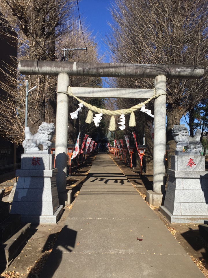 お正月の武蔵野神社