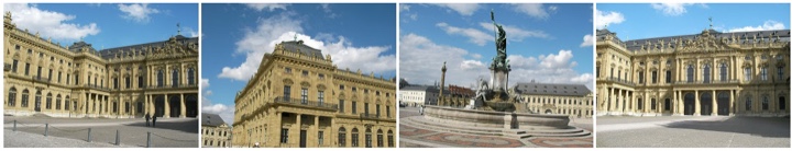 ドイツ ヴェルツブルクのレジデンス個々の写真