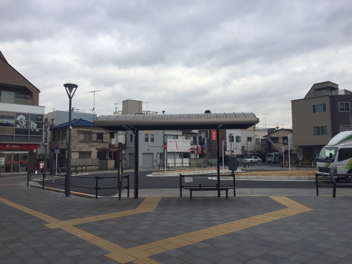 京王 西調布駅前 北口ロータリー