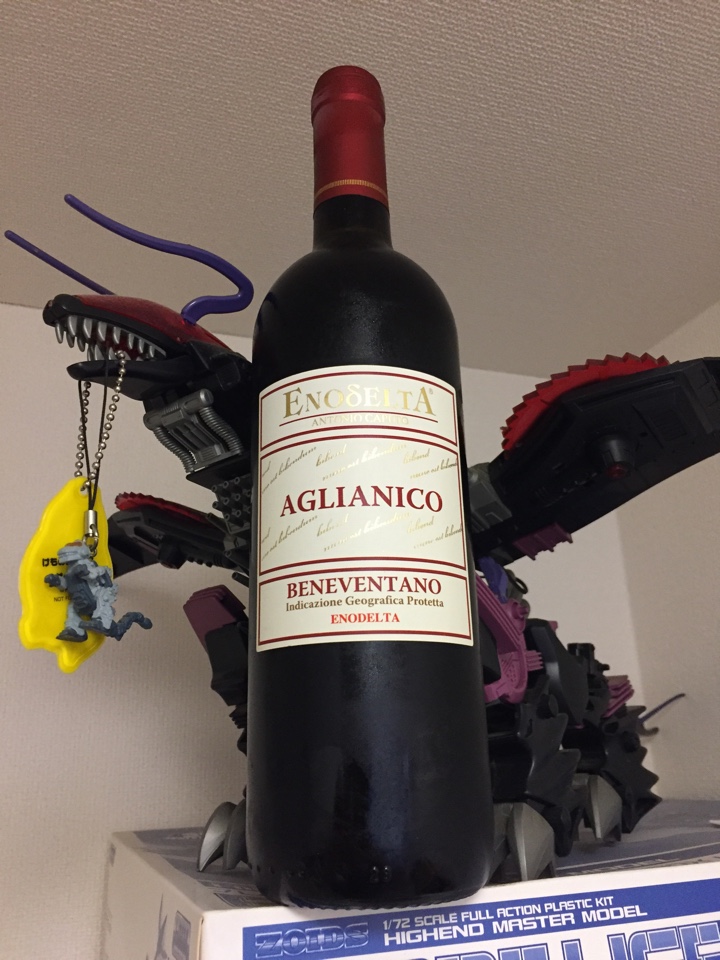 イタリアの赤ワイン「AGLIANICO I.G.P. BENEVENTANO（アリアニコ・ベネヴェンターノ）」