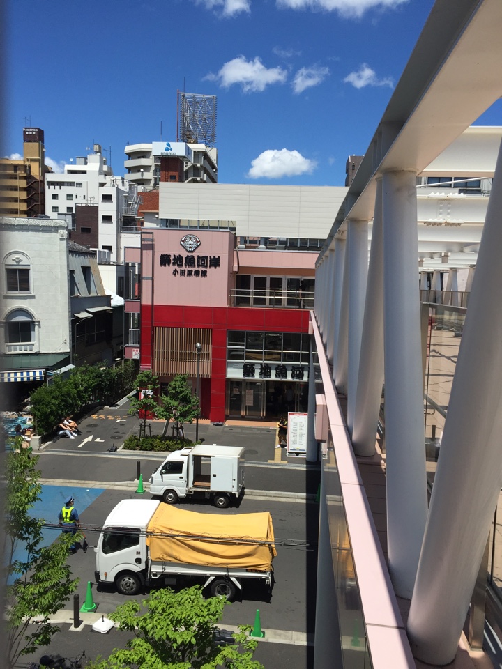 築地魚河岸から築地場外市場
