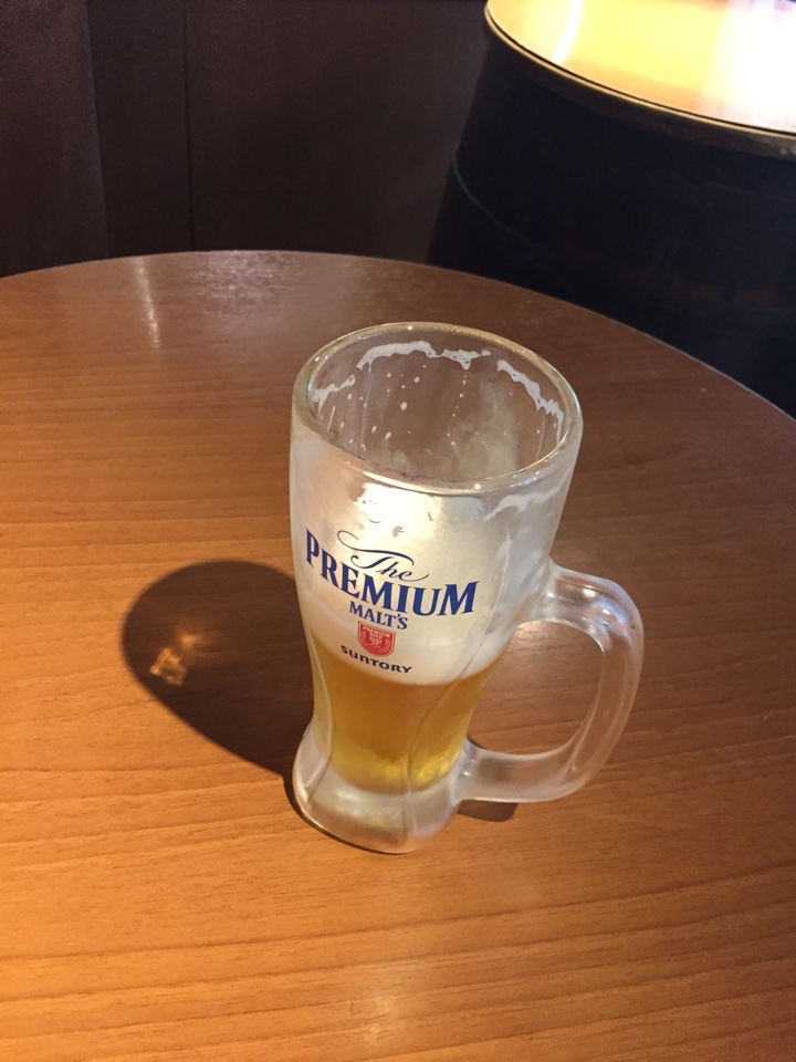築地銀だこハイボール酒場 池袋駅北口店で生ビール