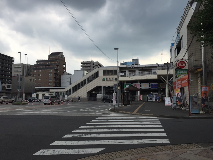 JR高崎線宮原駅前