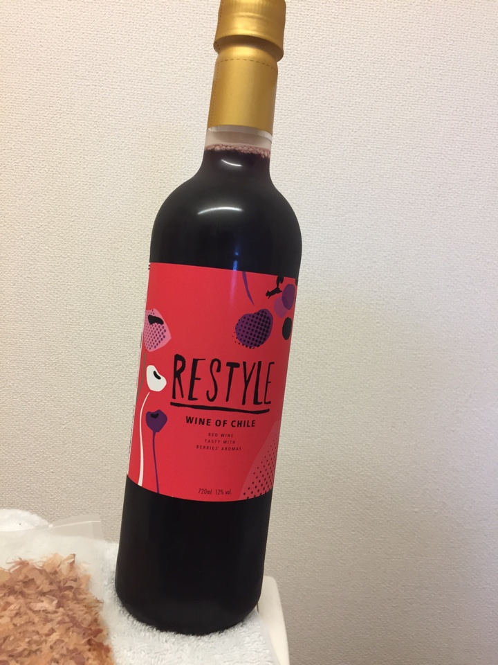 チリの赤ワイン「RESTYLE RED（リスタイル レッド）」