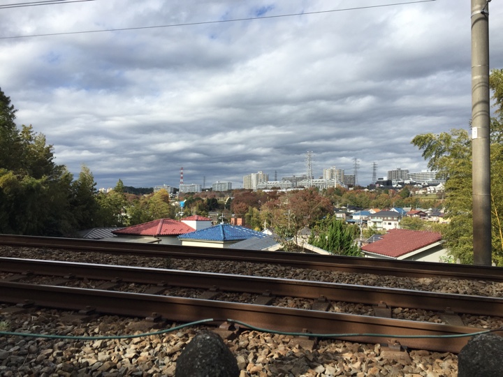 駒沢学園入口周辺の田舎感