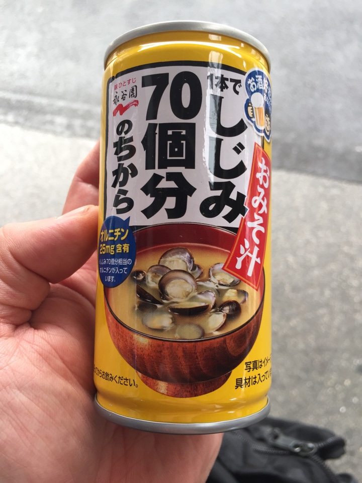 1本でしじみ70個分のちから おみそ汁 缶