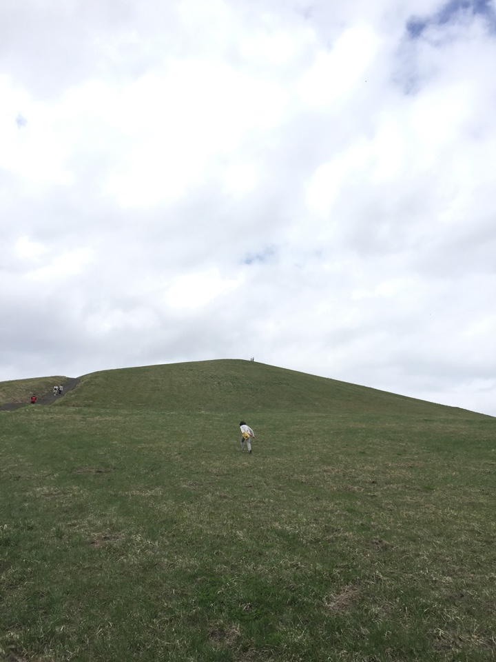 モエレ山 登ります