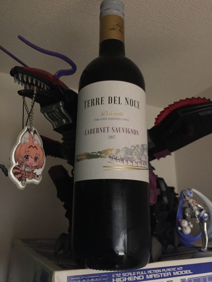 イタリアの赤ワイン「TERRE DEL NOCE CABERNET SAUVIGNON（テッレ・デル・ノーチェ カベルネ・ソーヴィニヨン）2017」