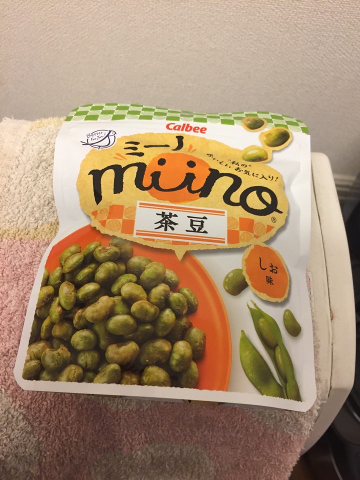 カルビー ミーノ（miino）茶豆 しお味