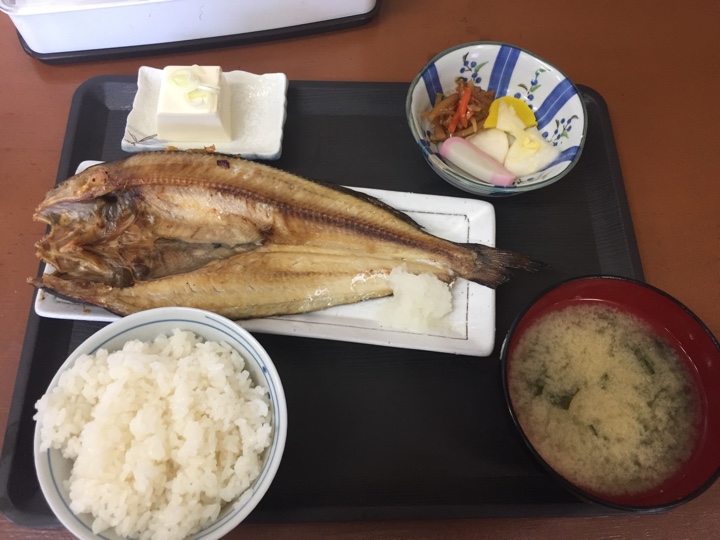 北海道産焼ホッケ定食
