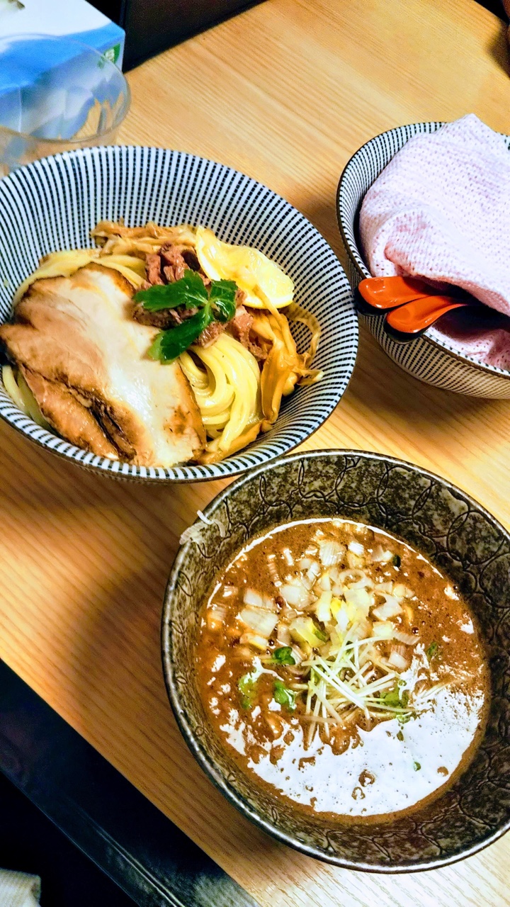 つけめん　子羊（ラム）煮干しスープ