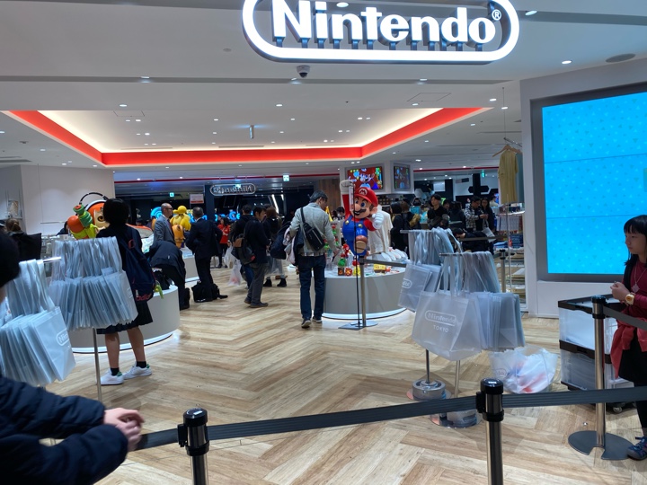 渋谷パルコ内 Nintendo TOKYO（任天堂東京）