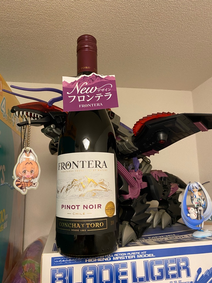 チリの赤ワインでNewデザイン フロンテラ「FRONTERA PINOT NOIR（フロンティア ピノ・ノワール）2019」
