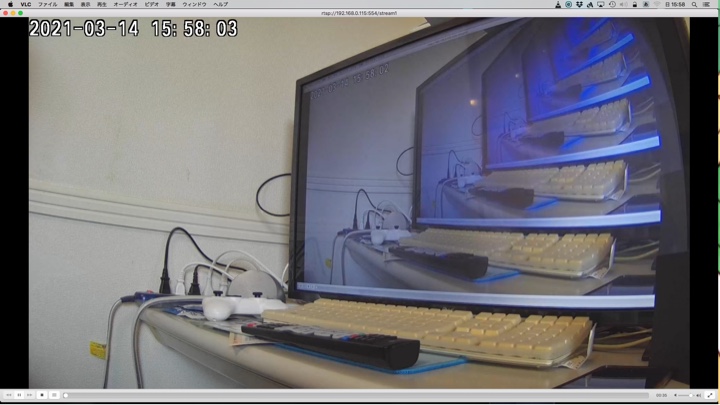 Tapo C200の映像をMacのVLCプレイヤーで見る