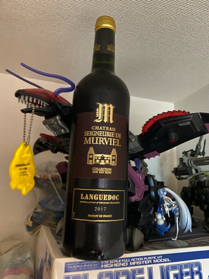 フランスの赤ワイン「CHATEAU SEIGNEURIE DE MURVIEL LANGUEDOC 2017」
