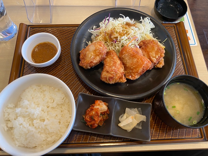 から好し定食（もも 鶏唐揚げ4個）
