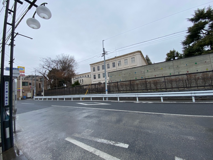 東京女子大前 バス停