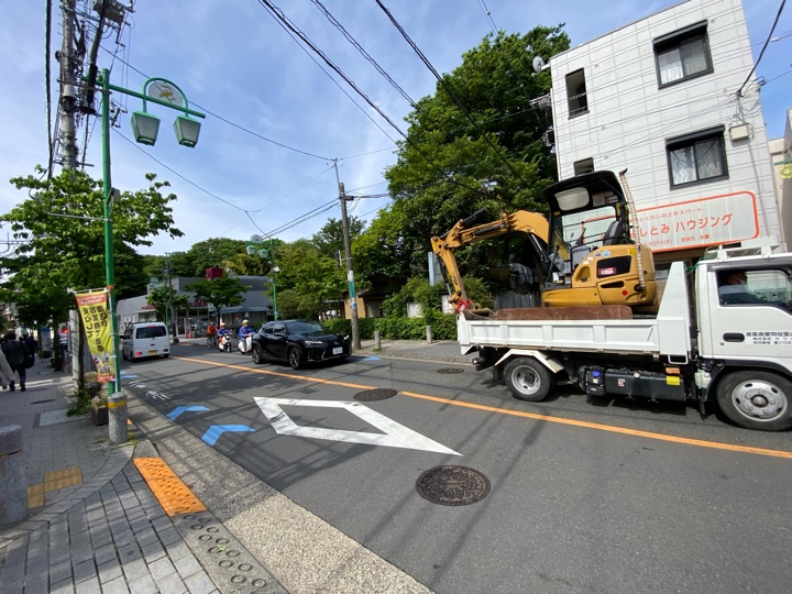 等々力駅前