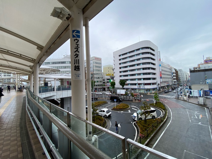 東武東上線 川越駅前 西口