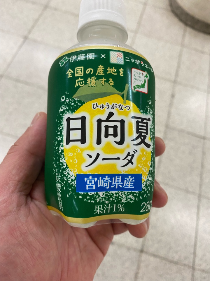 伊藤園 日向夏ソーダ 宮崎県産