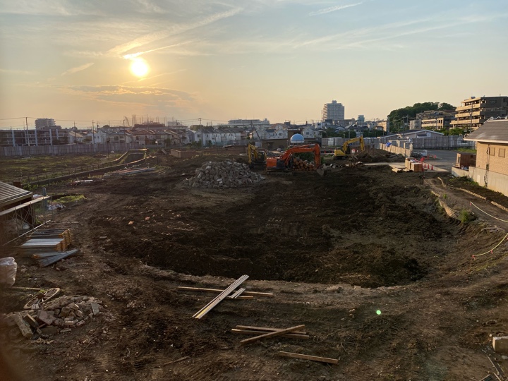 京王多摩川駅 再開発中?