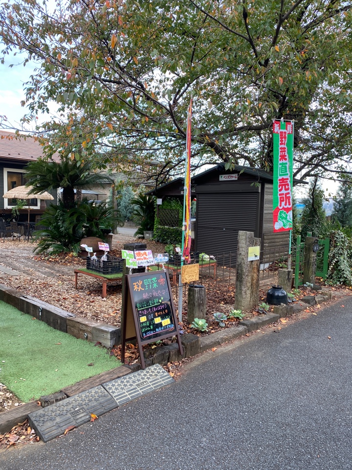 小平市 ベンズファーム 収穫仕立ての野菜売り場
