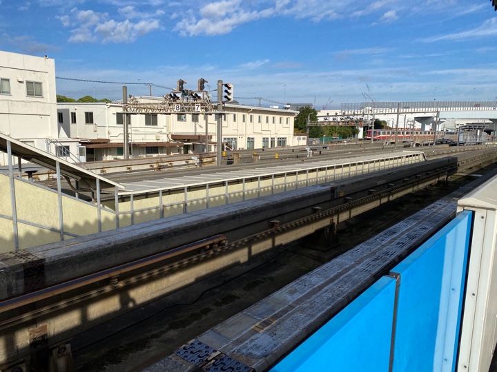 東京モノレール 昭和島駅ホーム