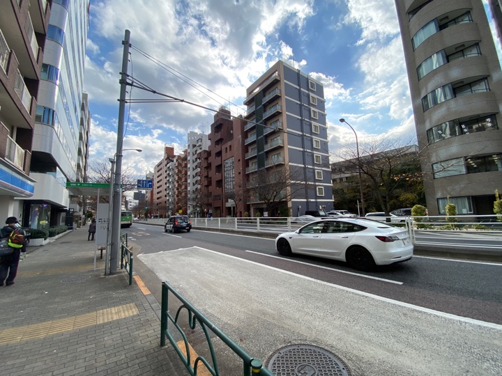 広尾五丁目バス停