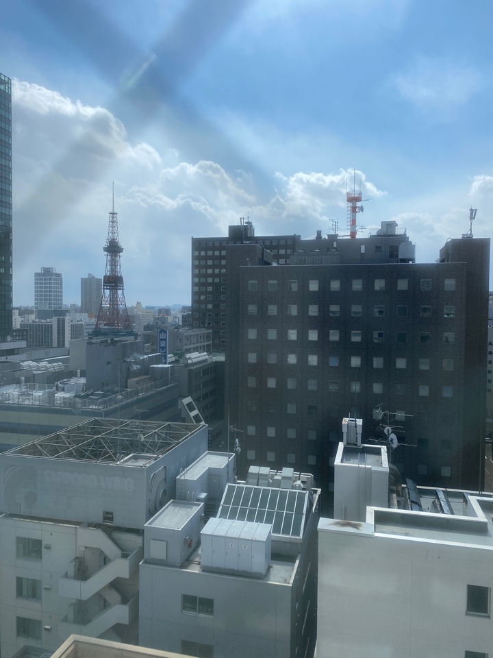 クロスホテル札幌 部屋からの眺め