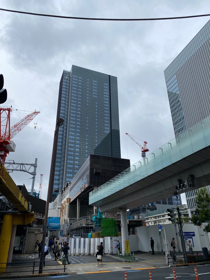 浜松町 モノレール駅 世界貿易センタービル解体で真の姿