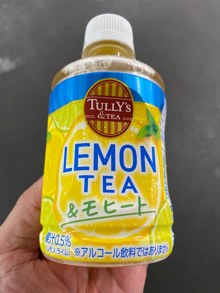 TULLY'S TEA（タリーズ ティ） LEMON TEA＆モヒート（レモンティ アンド モヒート）果汁0.5％ ＊アルコール飲料ではありません